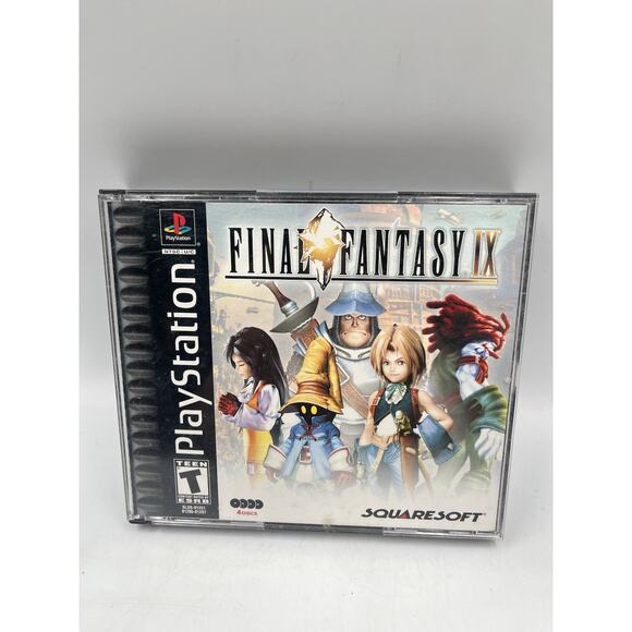 Final Fantasy IX 9 Sony PlayStation 1 PS1 | Black Label CIB Complete | With Reg! - Picture 1 of 16